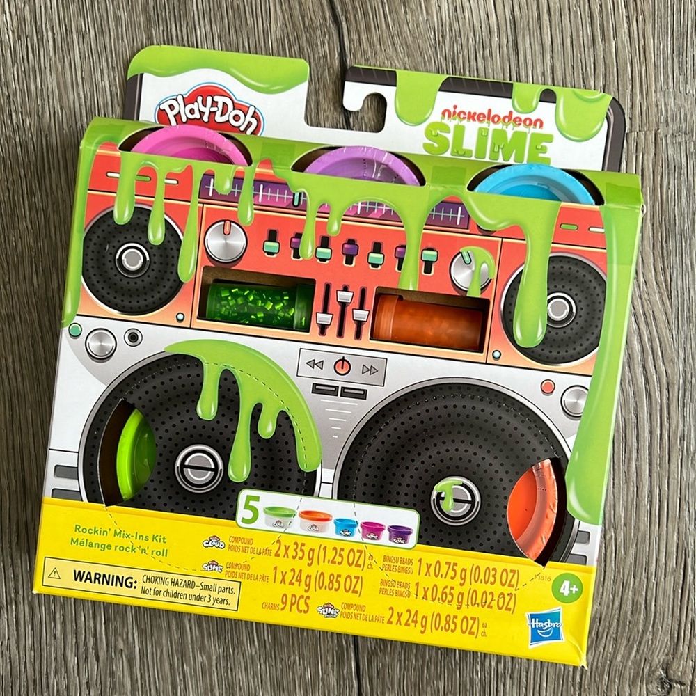 ♻️ 3/$25 ♻️ NEW!! Play-Doh Nickelodeon SLIME!! By Hasbro